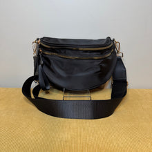 Load image into Gallery viewer, The Roni Nylon Crossbody - Solid Black