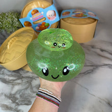 Load image into Gallery viewer, Squishy Toy - XL Jumbo Dumpling, Quick Squeeze Glitter