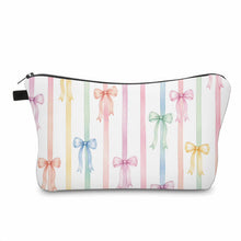 Load image into Gallery viewer, Pouch - Bows & Stripes