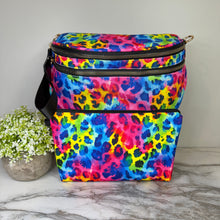 Load image into Gallery viewer, Bundled Set - Roni & Pouch - Bright Rainbow Animal Print