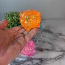 Load image into Gallery viewer, Squishy Toy - Smooth Nine Cube, Glitter
