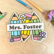 Load image into Gallery viewer, Personalized Teacher Pencil Freshie