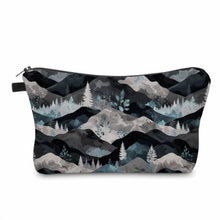 Load image into Gallery viewer, Pouch - Mountain Blue Grey Black