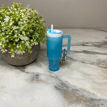 Load image into Gallery viewer, Keychain - Lip Balm Tumbler #3 Frosted Glow-In-The-Dark