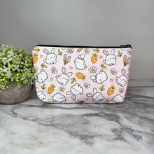 Load image into Gallery viewer, Pouch - Easter - Bunny Carrot on Pink
