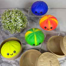 Load image into Gallery viewer, Squishy Toy - Viral Dumpling, Tie Dye 2
