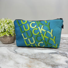 Load image into Gallery viewer, Pouch - St. Patrick’s Day - Lucky Lucky Lucky