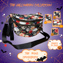 Load image into Gallery viewer, The Roni Nylon Crossbody - Skull Floral - PREORDER