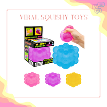 Load image into Gallery viewer, Squishy Toy - Textured Nine Cube