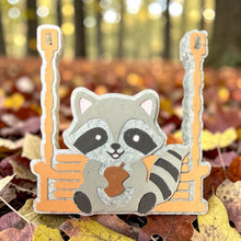 Load image into Gallery viewer, Swinging Raccoon Freshie