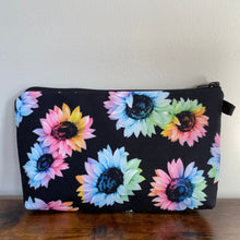 Load image into Gallery viewer, Pouch - Floral, Sunflower Rainbow