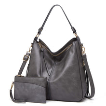 Load image into Gallery viewer, Bailey Handbag & Clutch - 2 Piece Set