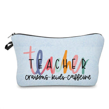 Load image into Gallery viewer, Pouch - Teacher Crayons, Kids, & Caffeine