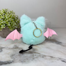 Load image into Gallery viewer, Keychain - Pom Pom Bat
