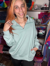 Load image into Gallery viewer, Quarter Zip with Pockets
