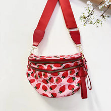 Load image into Gallery viewer, Roni - Nylon Crossbody - Strawberry
