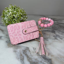 Load image into Gallery viewer, Bracelet Keychain &amp; Card Holder Wallet - Animal Print
