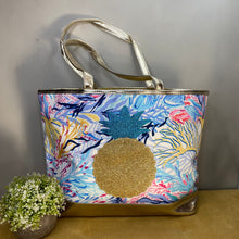 Load image into Gallery viewer, Carry All Bag - Coral Reef with Pineapple
