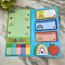 Load image into Gallery viewer, Sticky Note Booklet Set - Thank you Teacher
