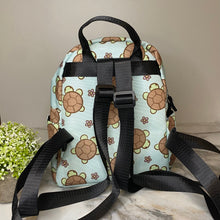 Load image into Gallery viewer, Mini Backpack - Mint Turtle
