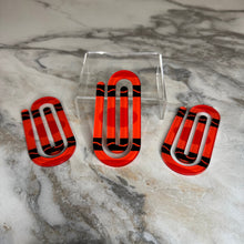 Load image into Gallery viewer, Jumbo Paperclip - Red Crayon - PREORDER
