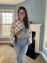Load image into Gallery viewer, The Roni Nylon Crossbody - Rainbow Animal Print
