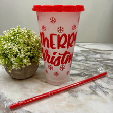 Load image into Gallery viewer, Plastic Tumbler - Christmas - Clear #5
