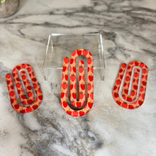 Load image into Gallery viewer, Jumbo Paperclip - Strawberries
