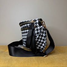 Load image into Gallery viewer, Roni - Nylon Crossbody - Houndstooth - PREORDER
