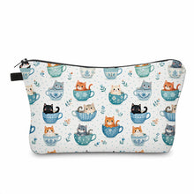 Load image into Gallery viewer, Pouch - Cats in Cups

