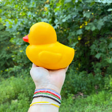 Load image into Gallery viewer, Squishy Toy - Rubber Duck, Jumbo Yellow
