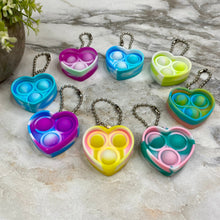 Load image into Gallery viewer, Bubble Pop Keychain - Shapes
