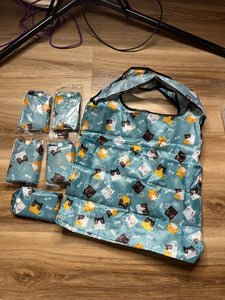 Keychain Cat Reusable Bag