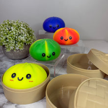 Load image into Gallery viewer, Squishy Toy - Viral Dumpling, Tie Dye 2
