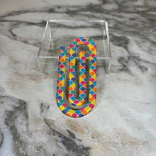Load image into Gallery viewer, Jumbo Paperclip - Mermaid Rainbow - PREORDER
