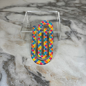Jumbo Paperclip - Mermaid Rainbow - PREORDER