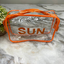 Load image into Gallery viewer, Clear Pouch - Sun
