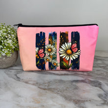 Load image into Gallery viewer, Pouch - Floral Stripe Butterfly
