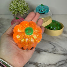 Load image into Gallery viewer, Squishy Toy - Halloween Pumpkin Dumplin’ - PREORDER
