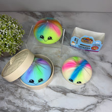 Load image into Gallery viewer, Squishy Toy - Viral Dumpling, Multi Color Spray Paint  + New Face
