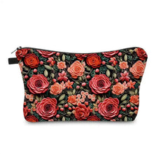 Load image into Gallery viewer, Mini Backpack, Pouch, &amp; Mini Pouch Bundled Set - Embroidery Rose Floral
