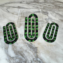 Load image into Gallery viewer, Jumbo Paperclip - Weed
