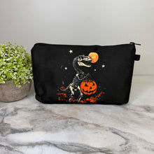 Load image into Gallery viewer, Pouch - Halloween Fall - Dino T-Rex
