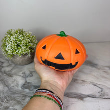 Load image into Gallery viewer, Squishy Toy - Halloween - Jumbo Pumpkin Jack-O-Lantern
