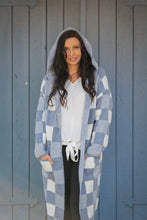 Load image into Gallery viewer, Checkmate Hooded Knit Jacket
