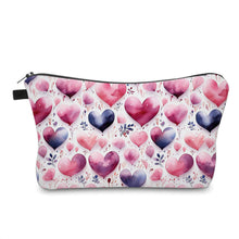 Load image into Gallery viewer, Pouch - Heart, Watercolor
