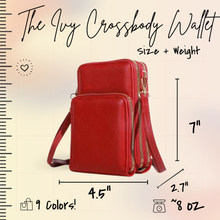 Load image into Gallery viewer, Ivy Crossbody Wallet + Purse - Grey
