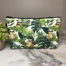 Load image into Gallery viewer, Pouch - Sloth Monstera
