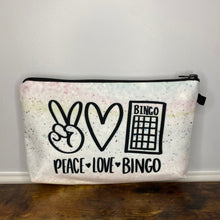 Load image into Gallery viewer, Pouch - Bingo, Peace Love Bingo

