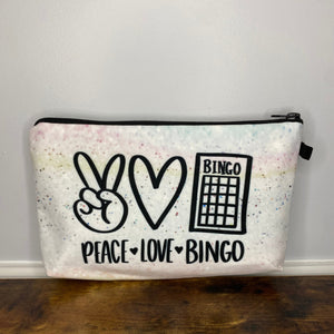 Pouch - Bingo, Peace Love Bingo